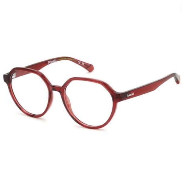 Red Plastic POLAROID KIDS frame + FILTER INCLUDED, MODEL: PLD D837 C9A, SIZE: 49-15