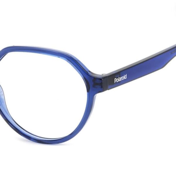 Blue Plastic POLAROID KIDS frame + FILTER INCLUDED, MODEL: PLD D837 PJP, SIZE: 49-15 - Image 2