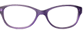 Purple Matte Plastic frames (SPRING SIDES) + TINT INCLUDED, MODEL: WK INCA C3, SIZE: 47-15