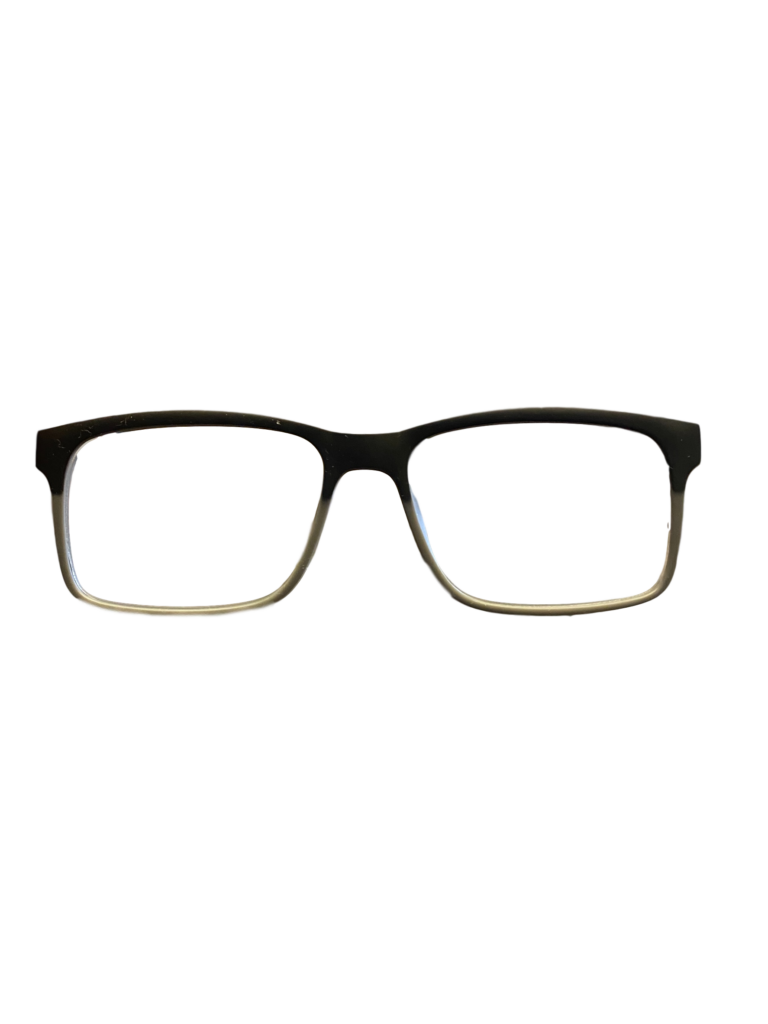 Black and Grey plastic frame + Tint Included Model: DOM 231 SIZE: 54-17