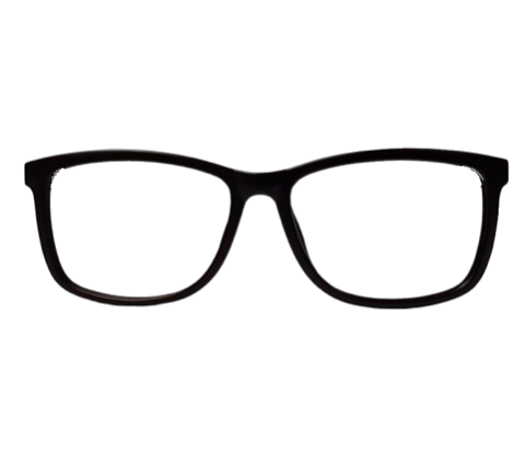 Black-Grey plastic frames (SPRING SIDES) + FILTER INCLUDED, MODEL: ST211, SIZE: 55-18