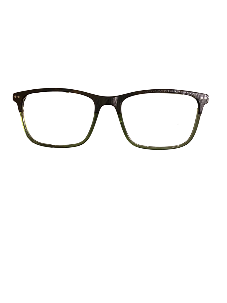 Black/Olive Plastic Paul Costelloe DESIGNER frames + FILTER INCLUDED, Model: 5233 SIZE: 54-17