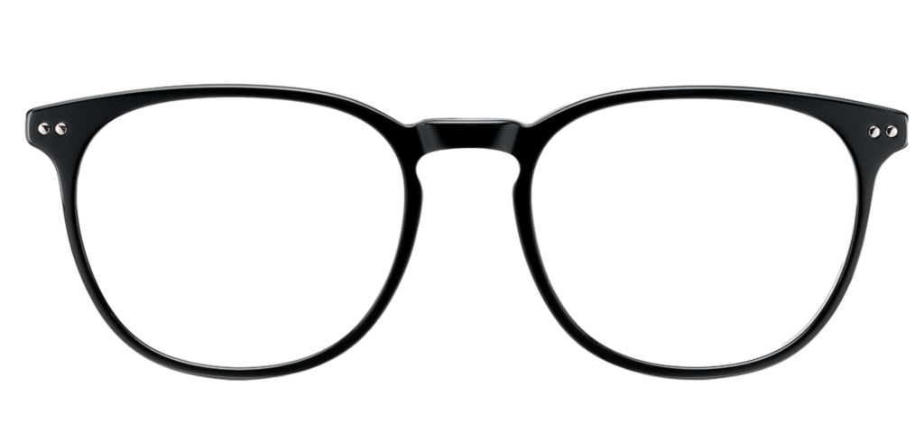 Black Crystal plastic DESIGNER frame + TINT INCLUDED, Size: 52-19  Model: Tratto 12 7C5 + 2 YR WARRANTY