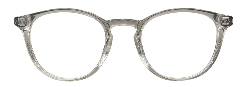 White Crystal plastic frames + FILTER INCLUDED, MODEL: SL203, SIZE: 49-19