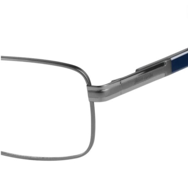 Matte Grey Ruthenium PIERRE CARDIN frame + FILTER INCLUDED, Size: 56-16 Model: PC6849 R81 - Image 2