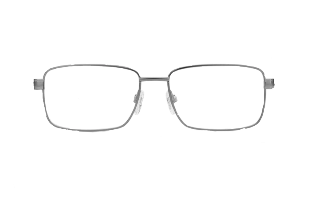 Grey metal PIERRE CARDIN frame (SPRING SIDES) + FILTER INCLUDED, Size: 56-16 Model: PC6849 R81