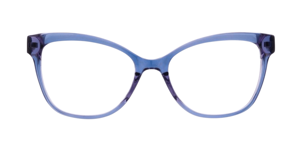 Blue Plastic Fossil frame + FILTER INCLUDED, MODEL: FOS 7152, SIZE: 54-17
