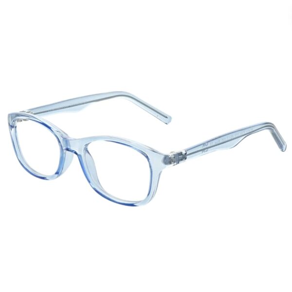 Crystal Sky Blue Plastic frames + FILTER INCLUDED, MODEL: MTXKIDS 011, SIZE: 45-17
