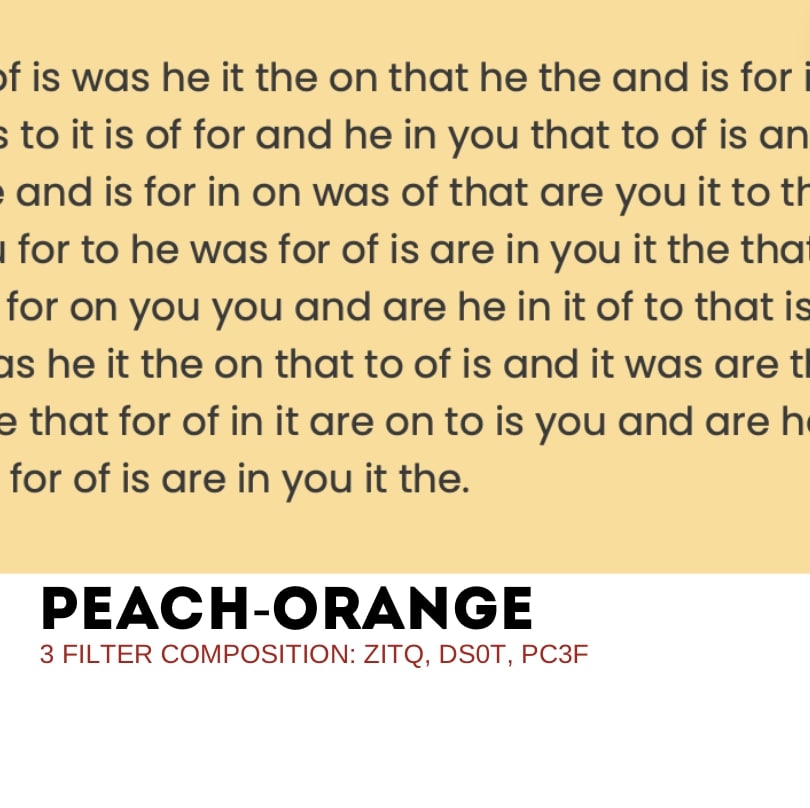 High quality affordable coloured filters for Meares-Irlen Syndrome